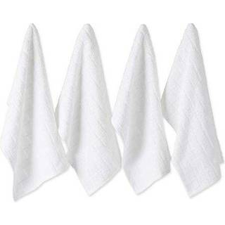 DII solid hvid vinduesrude Terry Vittowel 4 Piece
