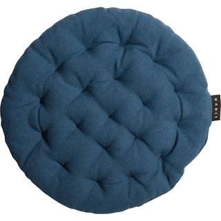 Linum Pepper Sædepude 37 Cm Indigoblå - Hynder Bomuld Indigo Blue - 21PEP53701C99