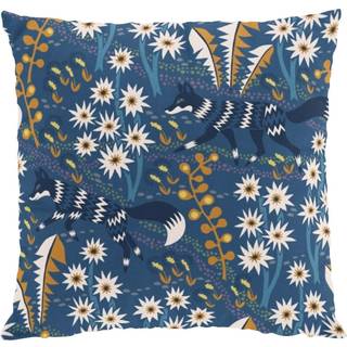 Arvidssons Textil Stjärnspeja pudebetræk 47x47 cm Blå