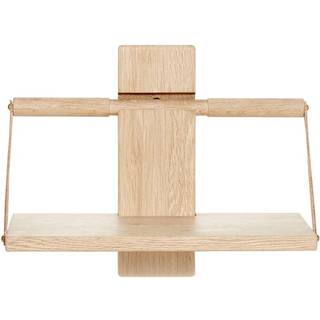 Wood Wall hylde lille sort