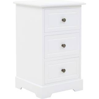 Sengeskab Mdf Og Fyrretræ 35 X 32 X 59 Cm