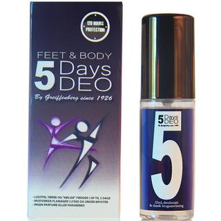 5 Days Deo Feet & Body 32 ml.