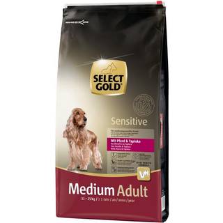 SELECT GOLD Adult Sensitive Medium Hest og Tapioka 12 kg