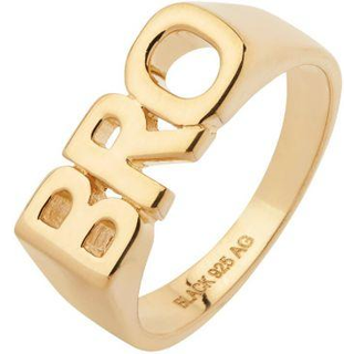 Bro Ring- Goldplated Silver - Maria Black - Guld 58