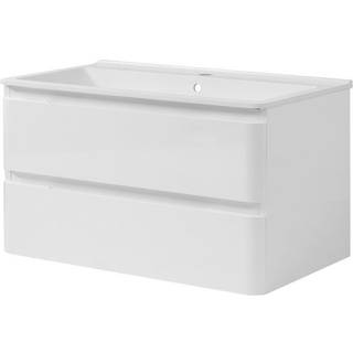 Miami badmøbel 70cm mat hvid 47,5x70x50cm uden vask