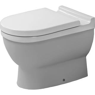 Duravit Starck 3 back-to-wall toilet i hvid