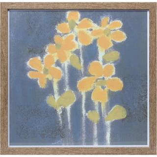 Indrammet blomsterprint