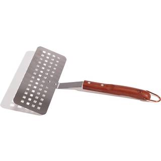 Outset palisanderopsamling Slidsede fiskespatel rustfrit st?l 1,5 x 10 x 15 tommer