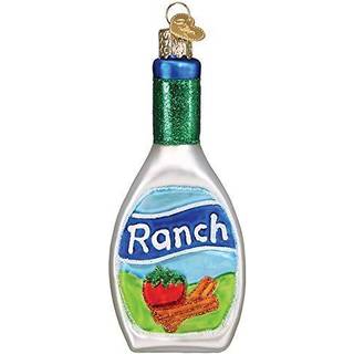 Old World Christmas Ranch Dressing Blown Glass 2020 Unikke julepynt til juletræ dekorationer