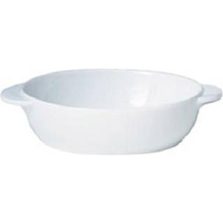 White By Denby Small Oval Dish -