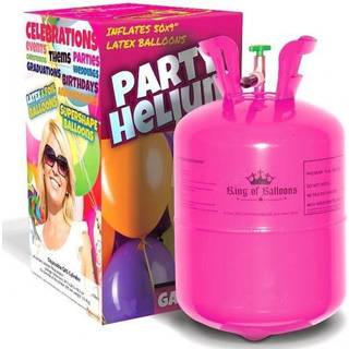 Helium til 50 balloner - 370 liter Stor