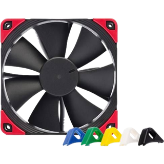 Noctua NF-F12 120mm PWM blæser (chromax.black.swap)