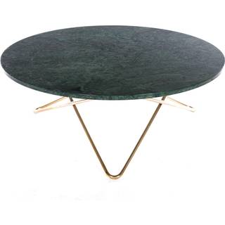 Ox Denmarq Large O Bord Marmor/ - Sofabord Stål Sort - OX30302-24