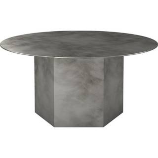 Gubi - Epic Coffee Table Round Ø80 Steel, Earthy Red - Sofaborde - GamFratesi - RØD - Metal