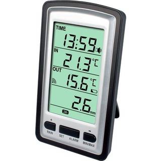 Haahr & Co trådløs vejrstation m. inde-/ude termometer