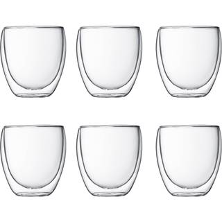 Bodum Pavina Outdoor dobbeltvægget plastglas 6-pak 25 cl