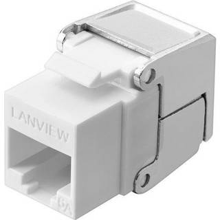 LANVIEW Cat6a Unshielded flip jack