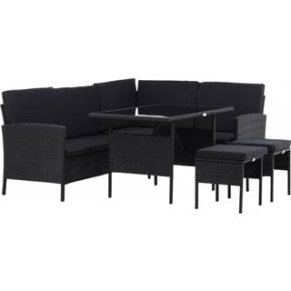 Knock Hjørnehavesofa Sæt