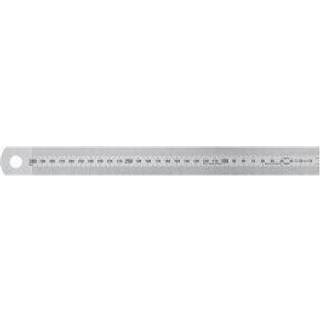 Stållineal 1000x30x1,0 mm med aflæsning højre-mod-venstre
