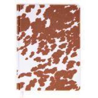 Designworks Ink Jumbo Journal Velvet Cowprint - Notesbog