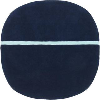 Normann Copenhagen Oona Gulvtæppe 140 x 140 cm Blå