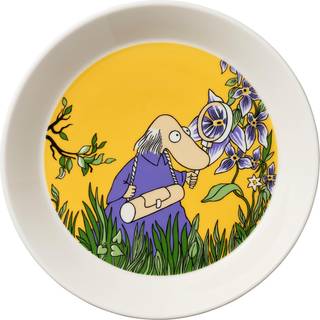 Moomin Arabia Hemulen Mumi tallerken Ø19 cm Gul