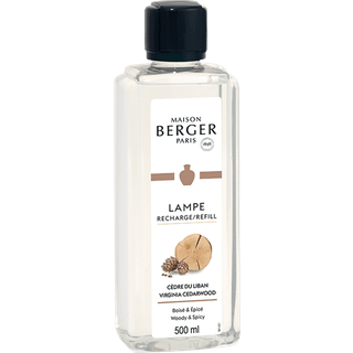 VIRGINIA CEDARWOOD - REFILL TIL DUFTLAMPE - LAMPE BERGER - Duftlampe, luftrenser & Air Purifyer Refill - MAISON BERGER PARIS - StudioBuus