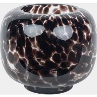 Olsson & Jensen Leo lysestage/vase Ø23,5 cm Sort