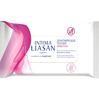 Sagrotan Intima Liasan - Servietter til intimpleje sensitive