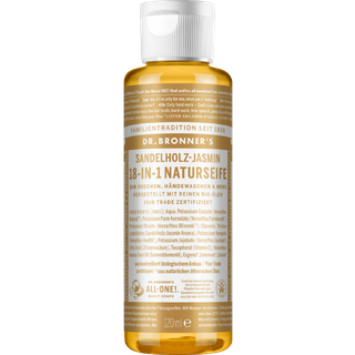 Dr. Bronner’s Sandalwood & Jasmine Universal flydende sæbe 120 ml - 120 ml