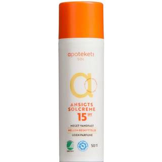 Apotekets Ansigts Solcreme SPF 15