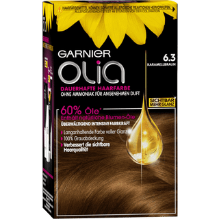Garnier Olia Langvarig hårfarve nr. 6.3: Karamelbrun