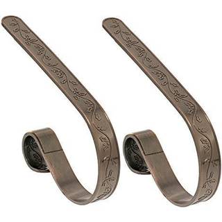 Haute Decor the Original Mantleclip Stocking Holder - 2 Pack (Holly Oil -Rubbed Bronze) - Hæng julestrømper sikkert og sikkert fra manteller op t