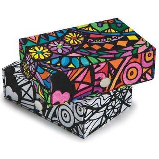 S&S Worldwide Velvet Art Trinket Box (Pack of 6)