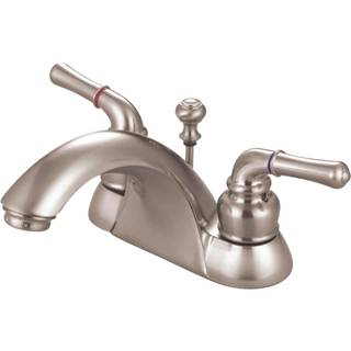 Kingston Brass KB2628 4 in. Centerset badev?relse vandhane b?rstet nikkel