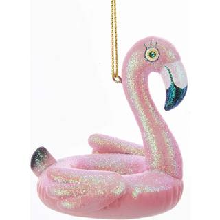 Lyser?d flamingo pool float ornament