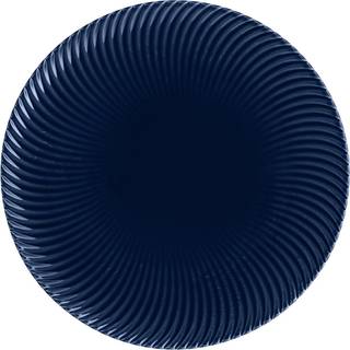 Porcelain Arc Blue Dinner Plate