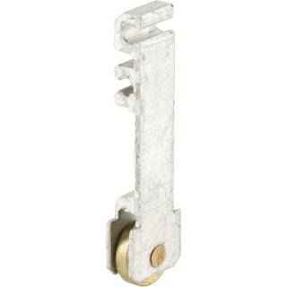 Prime-line G 3102 1/2 in. Diameter Flat Edge Steel Roller Assembly (2 Pack)