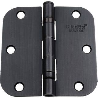 Gliderithardware 3558-2BB-ORB-12 Olie gnides bronze finish kugleb?rende 3,5 tommer st?ld?r h?ngslet 0,625 tommer radius hj?rner 12 pakke 3,5 """"