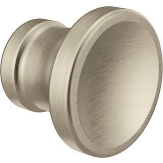 Moen Colinet b?rstet nikkel traditionel dekorativ 1 """" diameter skab og skuffeknap YB0505 ???ia