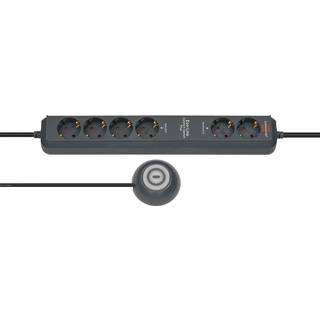 Brennenstuhl ECO-Line Extension Socket Comfort Switch Plus 6-way