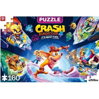 Good Loot Kids Puzzle - Crash Bandicoot 4: It's About Time Puslespil Børn 160 St