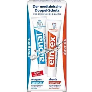 Mundhygiejnesæt 1 x elmex + 1 x Aronal 426.33 DKK/1 L