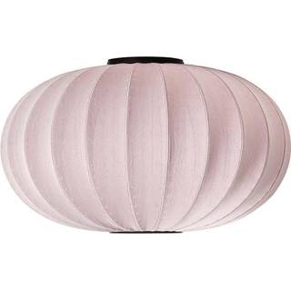 Knit-Wit 76 Oval Væg- og Loftlampe Light Pink - Made by Hand