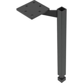 Scanbad Classic støtteben 21,4-24,4 cm - sort
