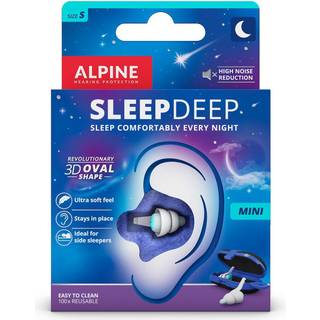 Alpine SleepDeep Mini Ørepropper, Str. S 1 par