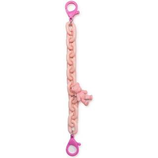 Smartphone Kæde med Bamse & Karabinhager - Pink