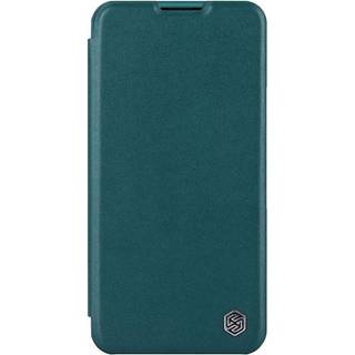 iPhone 14 Plus Nillkin Qin Pro Læder Flip Cover - Grøn