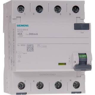 SIEMENS PFI 4-polet type A 40A 300 mA 400VAC