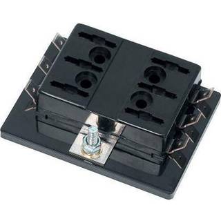 Sikringsholder, for 10 bladsikringer, 25 A